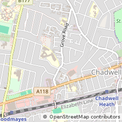 Map of Romford