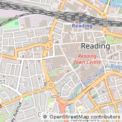 Map of Reading, Berks