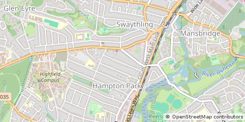 Map of Southampton
