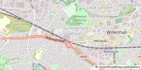 Map of Willenhall