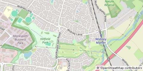 Map of West Midlands
