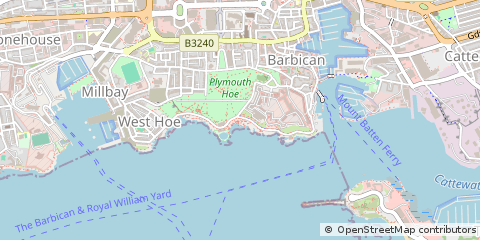 Map of Plymouth