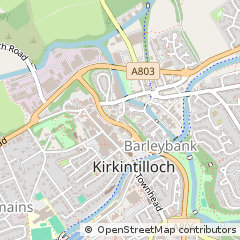 Map of Glasgow