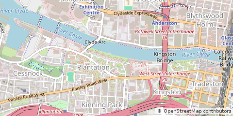 Map of Glasgow