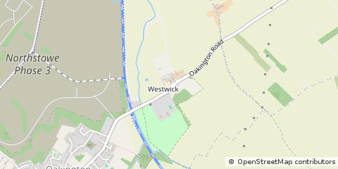 Map of Westwick, Cambridgeshire