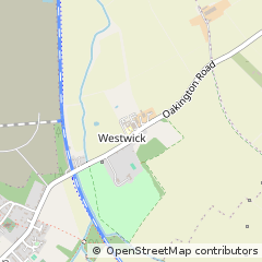 Map of Westwick, Cambridgeshire