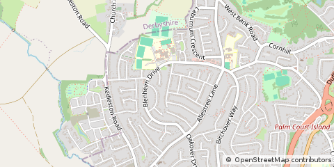 Map of Derby
