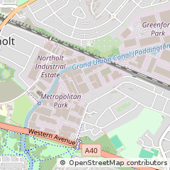 Map of Greenford, London