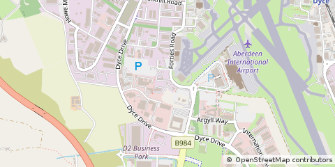 Map of Aberdeen