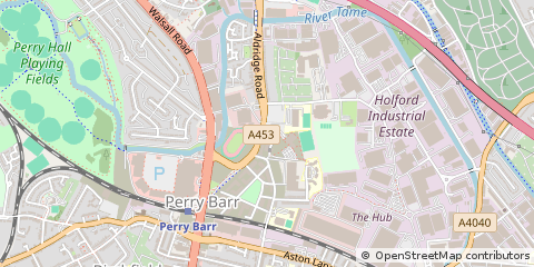 Map of Birmingham