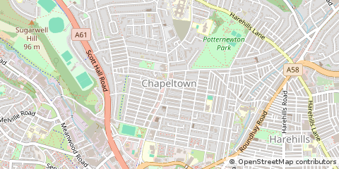 Map of Leeds