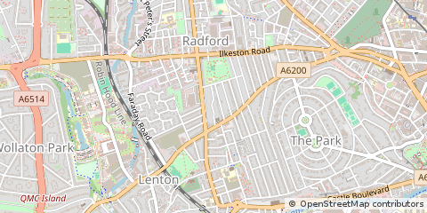 Map of Nottingham