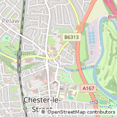 Map of Co Durham