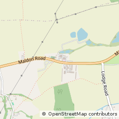 Map of Maldon, Essex