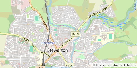 Map of Kilmarnock