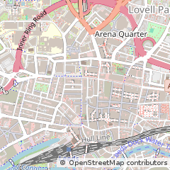 Map of Leeds, West Yorkshire