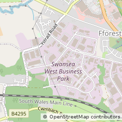 Map of Swansea