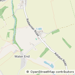 Map of Saffron Walden, Essex