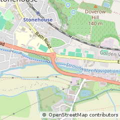 Map of Stonehouse, Gloucestershire