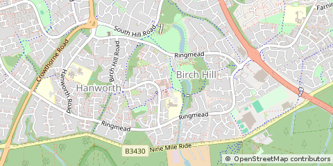 Map of Bracknell