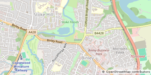 Map of Coventry