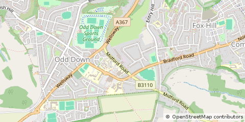 Map of Bath