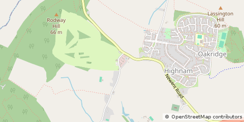 Map of Gloucester, Gloucestershire