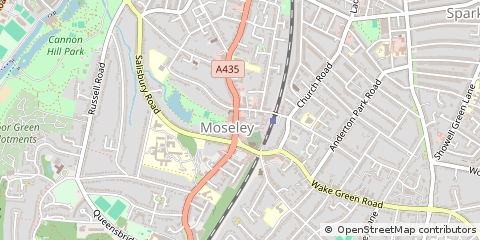 Map of Birmingham