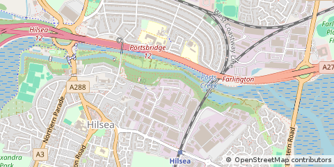 Map of Portsmouth, Hampshire