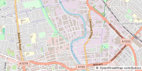 Map of Hull