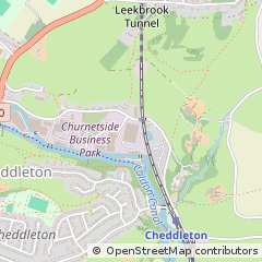 Map of Cheddleton, Leek, Staffs.,