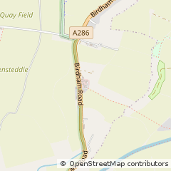 Map of Chichester, West Sussex