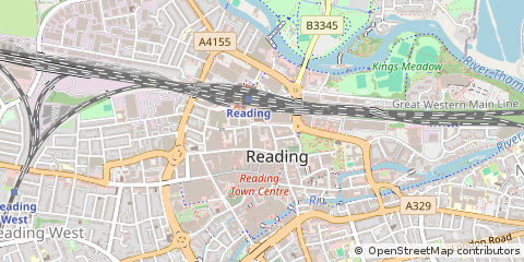 Map of Reading