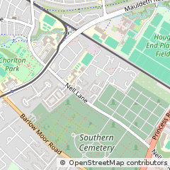 Map of Manchester
