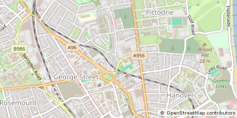 Map of Aberdeen