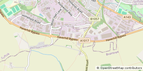 Map of Haverhill