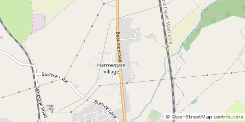 Map of Darlington