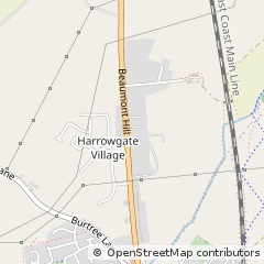Map of Darlington
