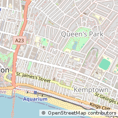 Map of Brighton, Leeds