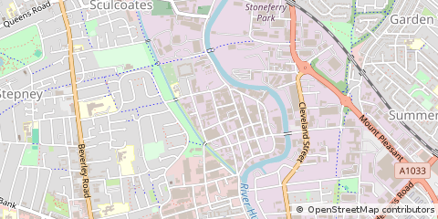 Map of Hull