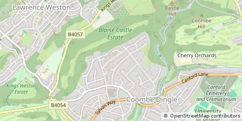 Map of Bristol