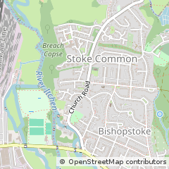 Map of Eastleigh, Hampshire