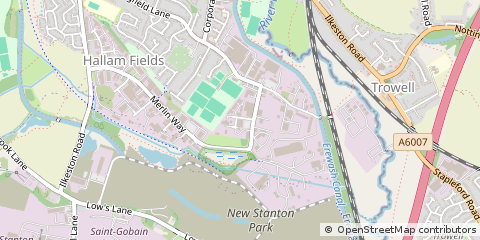 Map of Ilkeston