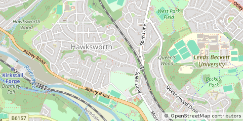 Map of Leeds