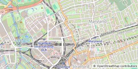 Map of Stratford