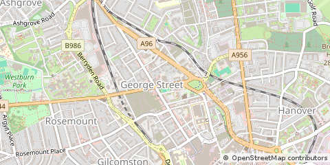 Map of Aberdeen