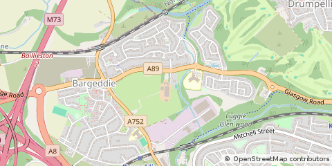 Map of Glasgow