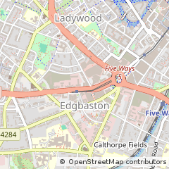 Map of Birmingham