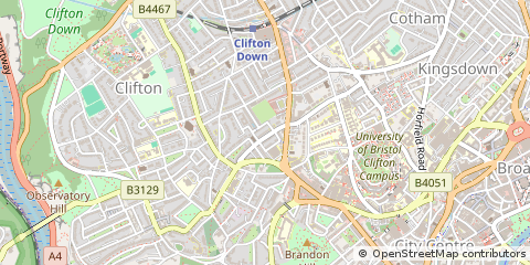 Map of Bristol