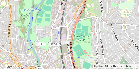 Map of Derby